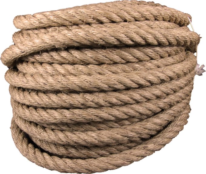 Manilla - touw - 20mm x 20mtr - tros