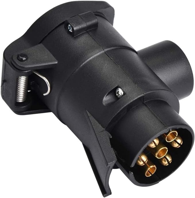 verloopstekker 7 naar 13 polig - stekker adapter - verloop stekker - overgangsstekker