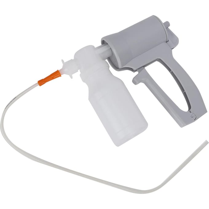 Draagbare Handheld Slijmzuigpomp Nood Sputumzuigpomp voor Thuisgebruik white
