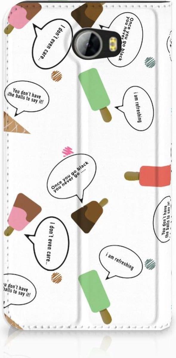 Huawei Y5 2 | Y6 Compact Flip Style Cover IJsjes