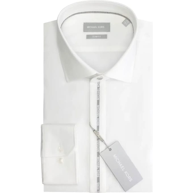 Slim fit overhemd Michael Kors Logo Tape