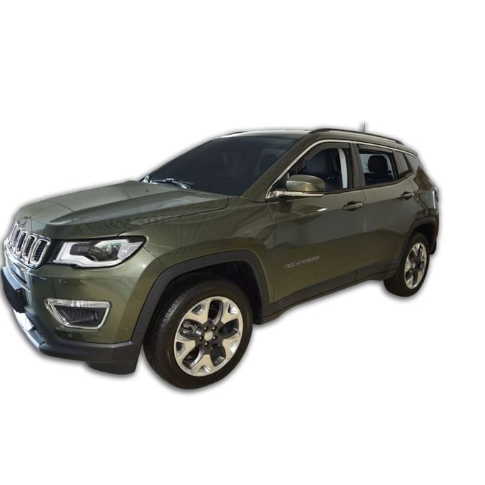 Déflecteurs d'air - HEKO - Jeep Compass MP2 (2018-2025) - 5 portes - Teinté fumé - Montage sans perçage