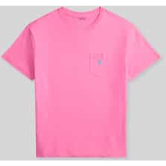 Regular fit T-shirt van puur katoen