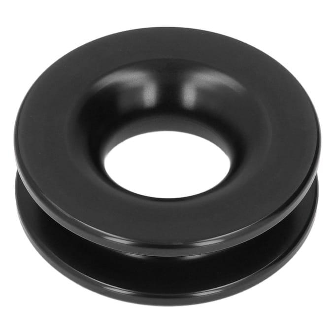 Herstelring Lier Snatch Katrol Aluminiumlegering voor ATV UTV Vrachtwagen Marine Boot Schakels Zwart rood
