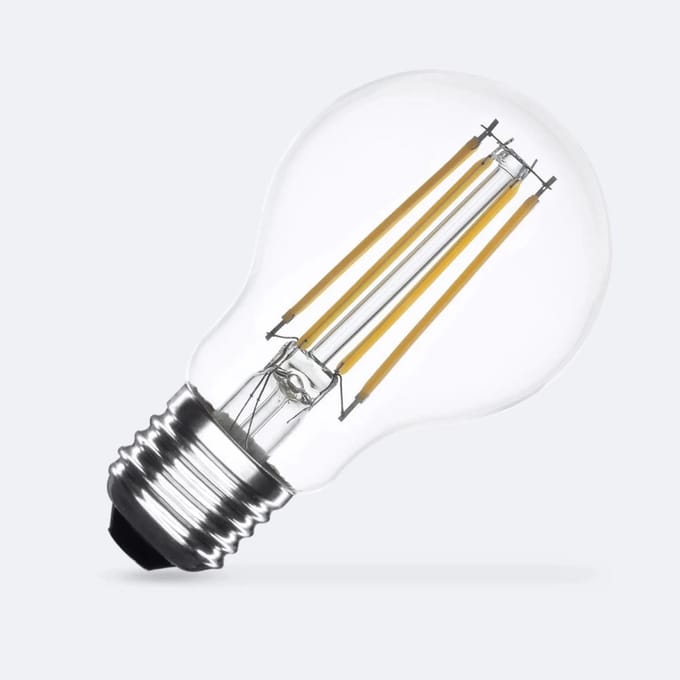 E27 Filament LED Lichtbron 8W Dimbaar – 2700K Warm Wit – 1055lm