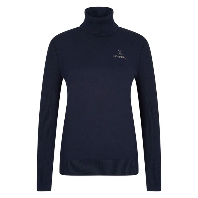 Hv Polo - Rollneck Hvpdorothy - Navy - XS (34)