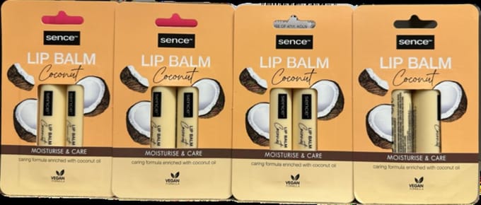 8 x Sence Lippenbalsem Coconut