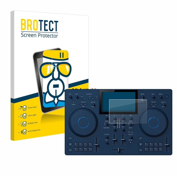 Screenprotector voor AlphaTheta OMNIS-Duo Beschermglas transparant