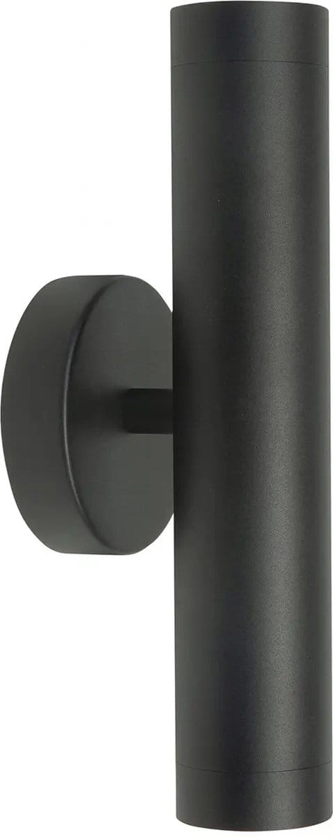 Highlight - Wandlamp Perugia 2 lichts H 28 cm zwart