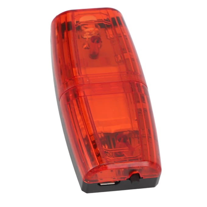 LED Veiligheidswaarschuwing Schouderlicht Zwaartekrachtinductie Mini Noodstroboscooplicht met Clip voor rood