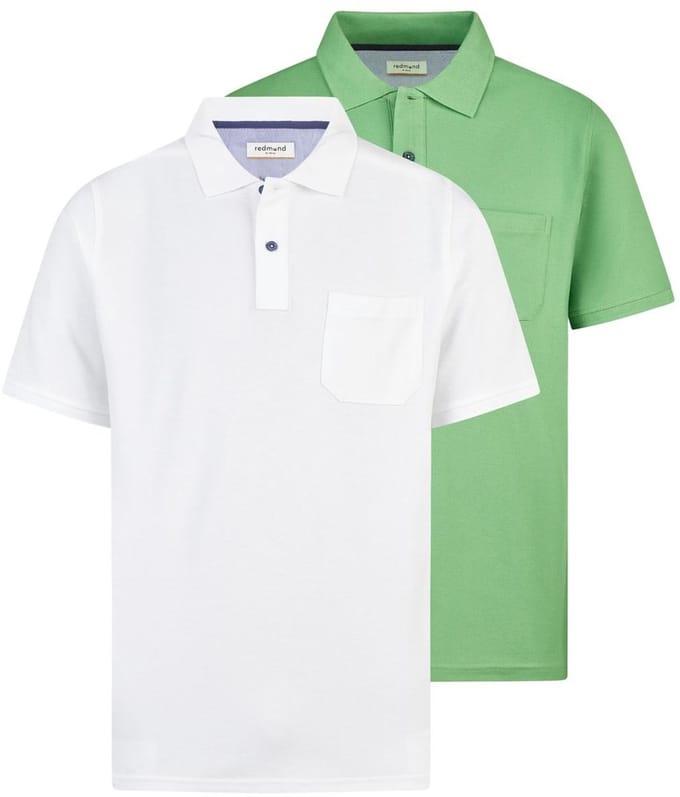 Redmond Heren poloshirt 2 pack Basic