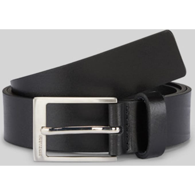 Strellson Riem Leder - Jongens - 100 cm - black