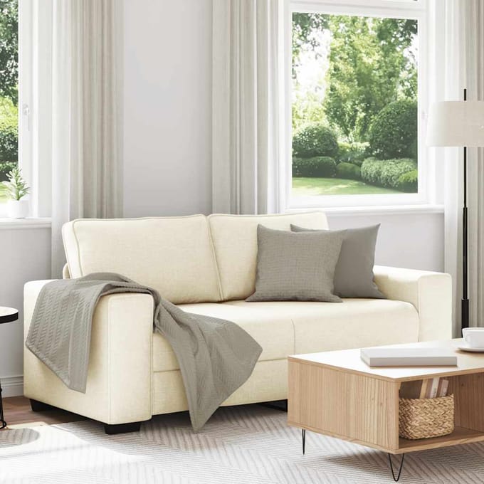 vidaXL - 2-zitsbank - 180x77x82 - cm - linnen