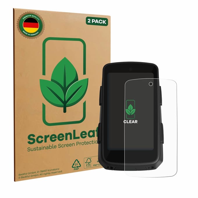 2 Stuks Screenprotector voor Hammerhead Karoo 3 - Hoogwaardige Beschermfolie transparant