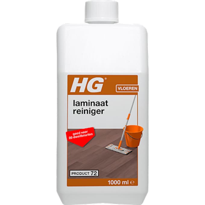 Hg laminaat, vinyl & pvc reiniger 1 l