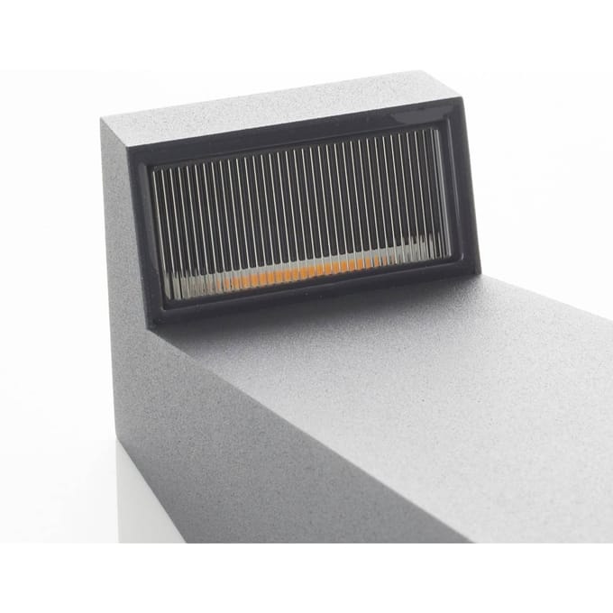 BEGA 84108 - LED sokkellamp in grafiet, 3.000 K