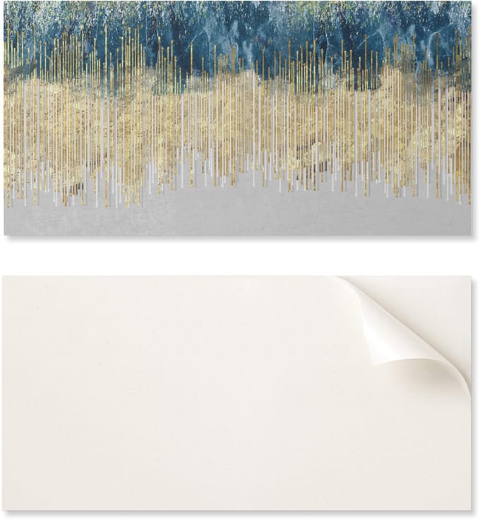 Zelfklevend vinylpaneel 120x60 cm met abstract lijnpatroon