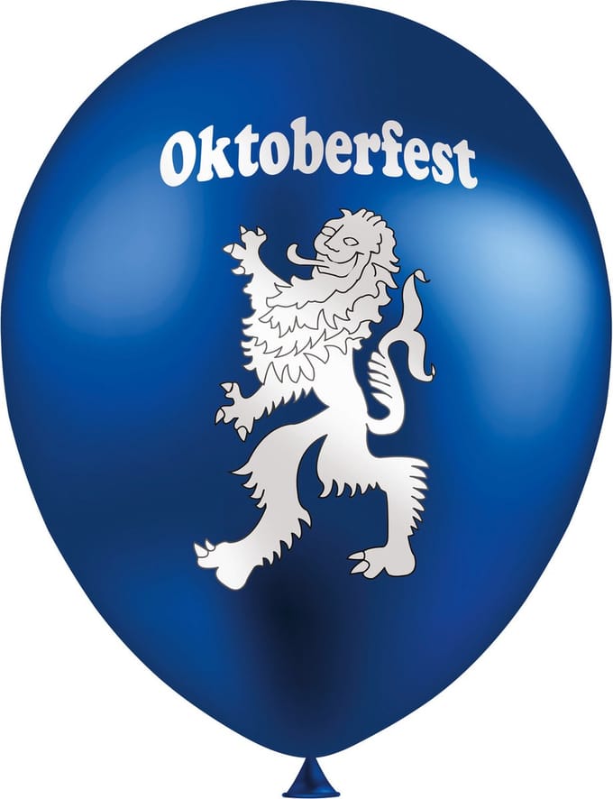 ESPA - 12 latex Oktoberfest ballonnen