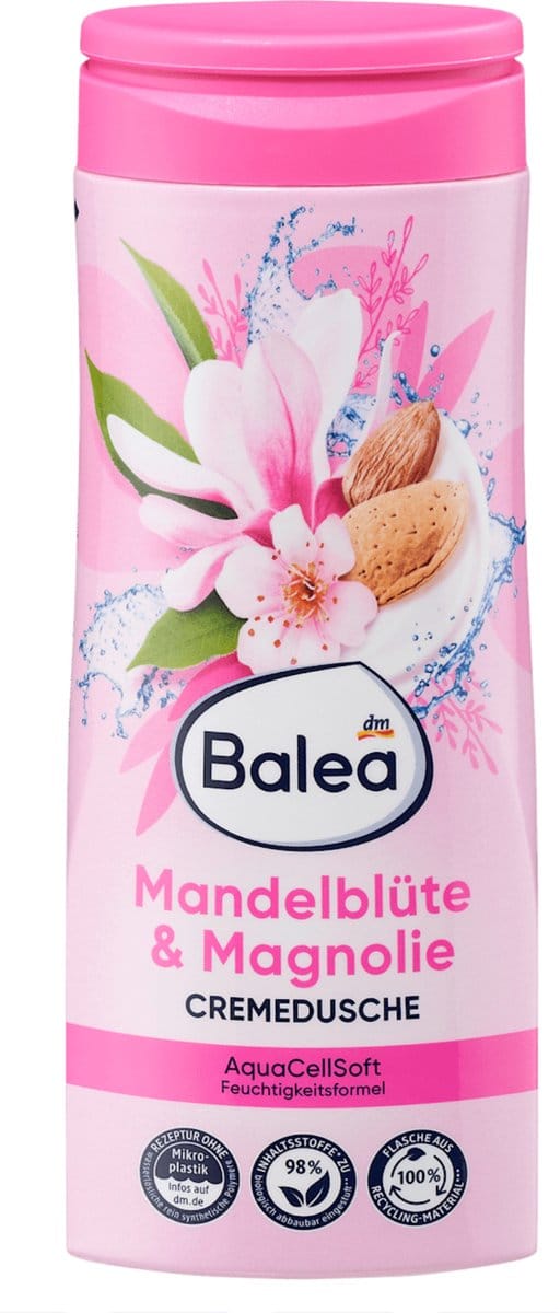 Balea douchegel amandelbloesem en magnolia 300 ml