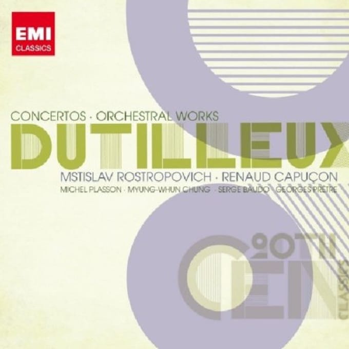 20th Century Classics Henri Du - Rostropovich / Capucon