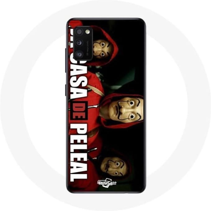 Samsung Galaxy A41 hoesje La casa de papel Het masker van Dali