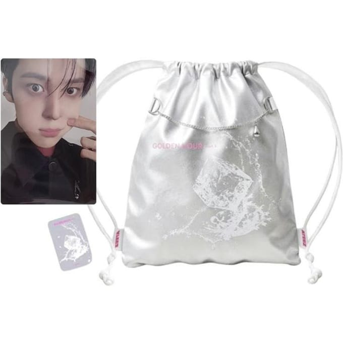 ATEEZ [GOLDEN HOUR] : Deel 5] POP-UP Officiële Merchandise (Selecteer optie) STRING BAG(SEONGHWA)