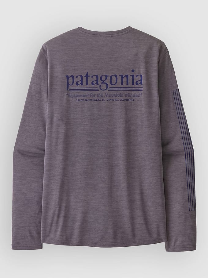 Patagonia Cap Cool Daily Shirt - Hut Tripper Longsleeve grijs