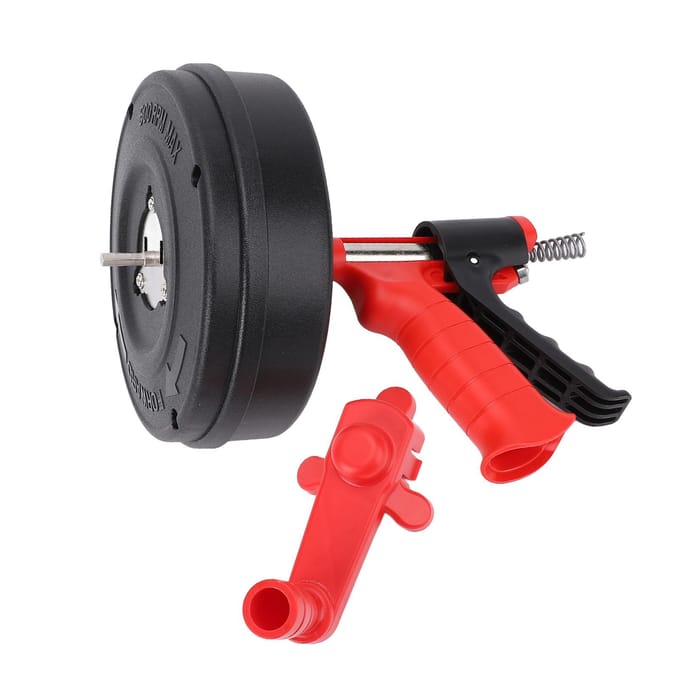 Furet de vidange Manuel ou Alimenté par Perceuse Ressort en Acier Manganèse 65 Haute Dureté Flexible Déboucheur 10m Spring black