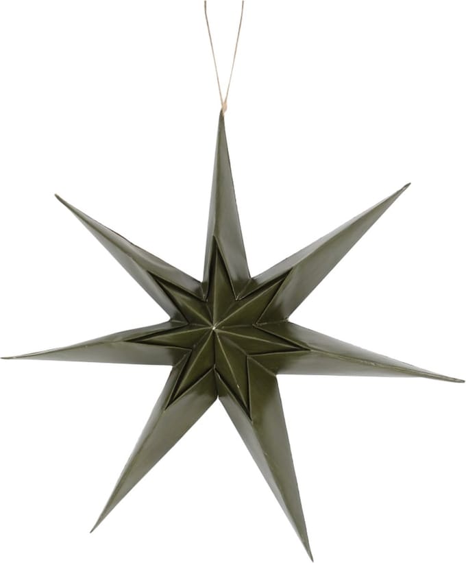 DKNC kerstster olijfgroen Ø40cm