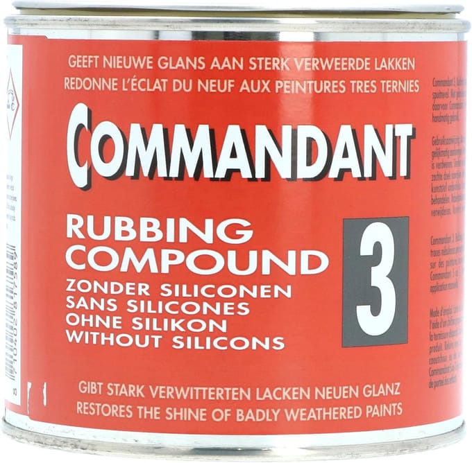 Rubbing Compound nr.3 voor het Herstellen van Verweerde Autolak