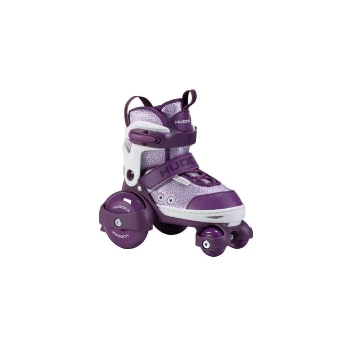 Hudora Roller Skates My First Quad Purple Size 30-33