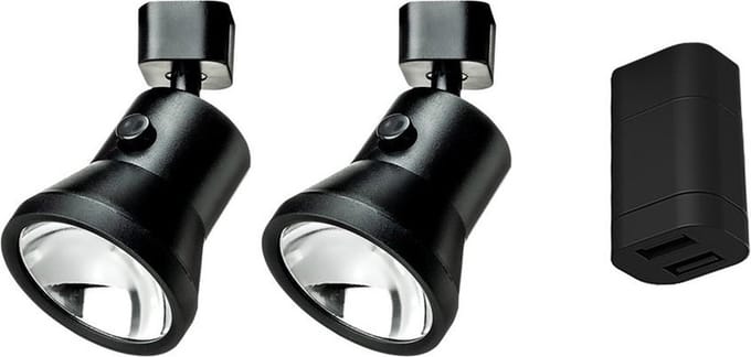 Haba Lanciano set large - 2 x spot en usb aansluiting t.b.v. Lanciano rail