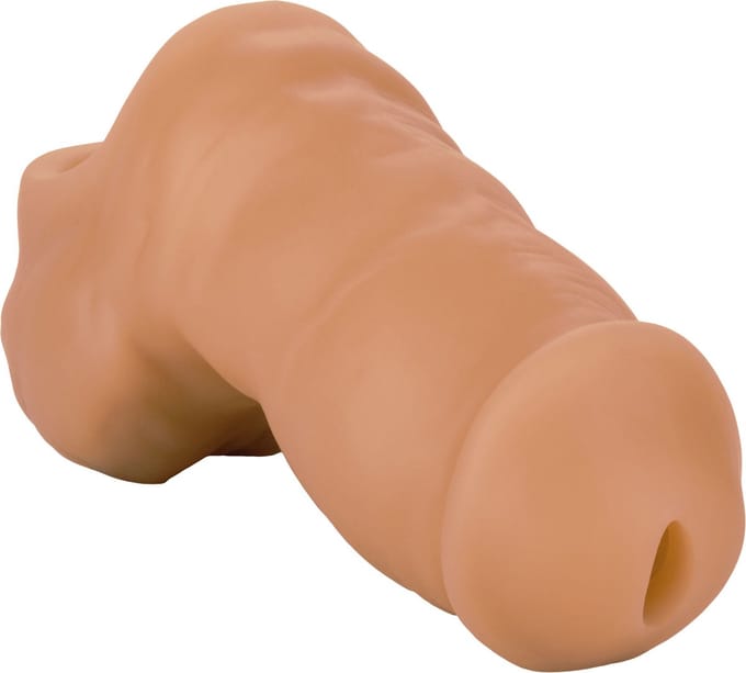 CalExotics Dildo Love Toy Soft Silicone Stand-To-Pee Beige