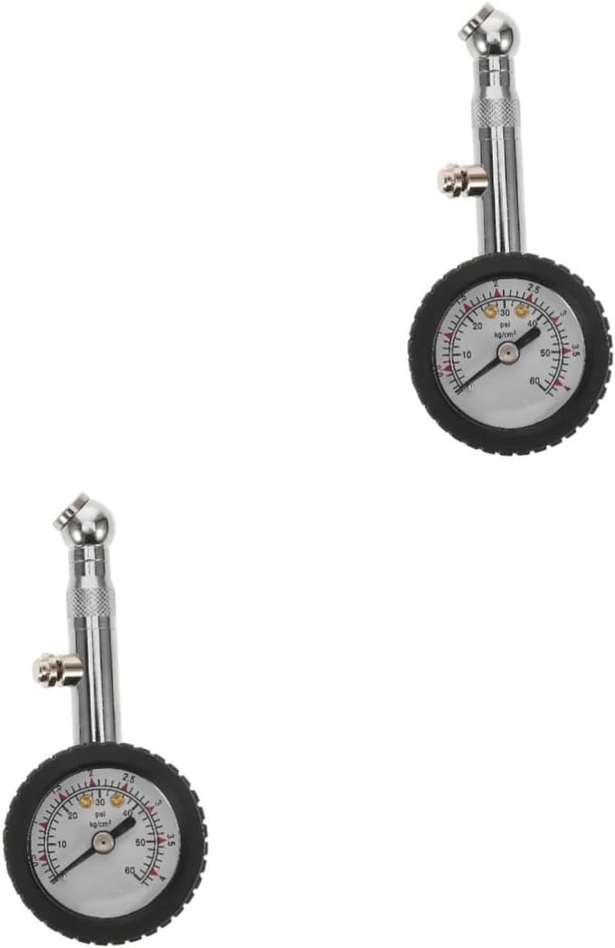 Bandenspanningsmeter Set - Druk Meter - Veilig Rijden - Nauwkeurige Metingen - 2 Stuks - Multi
