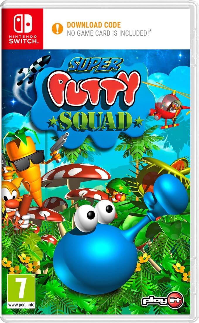 Super Putty Squad (Code in a Box)/nintendo switch