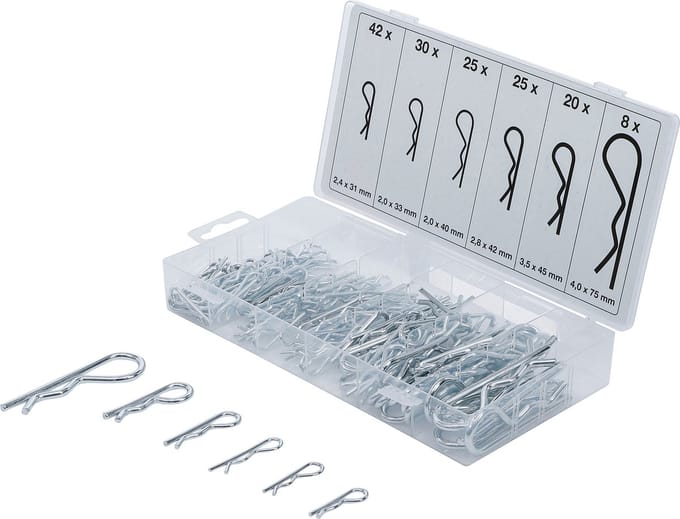BGS Veersplitpenassortiment Ø 2,4 - 4,0 mm – 150-delig