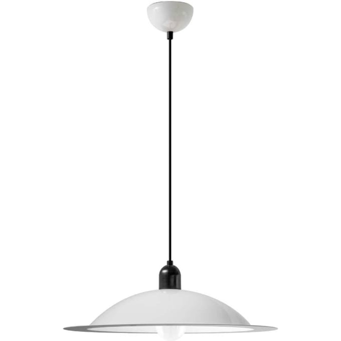 Stilnovo Lampiatta LED hanglamp, Ø 50 cm, wit