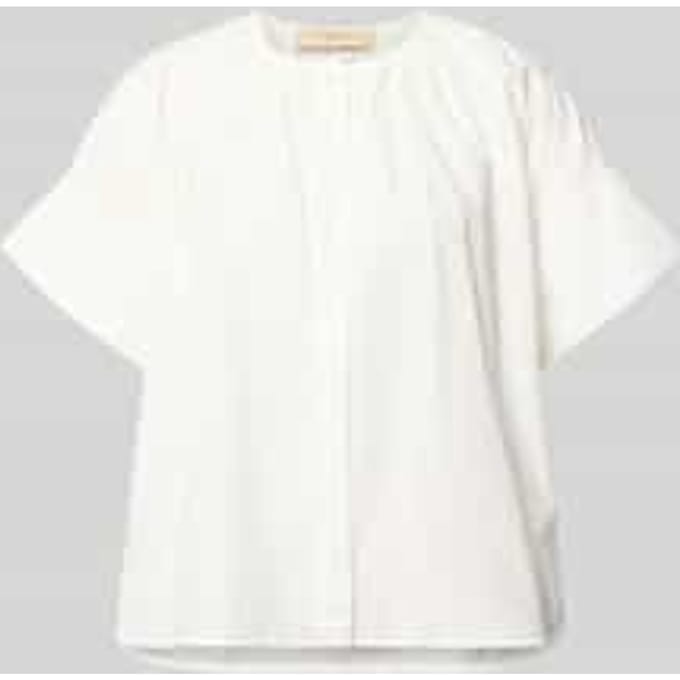 regular fit blouse van puur katoen