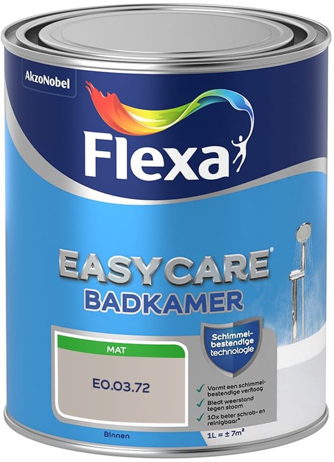 Flexa - Easycare Badkamer - E0.03.72 - Mengverf - 1 L