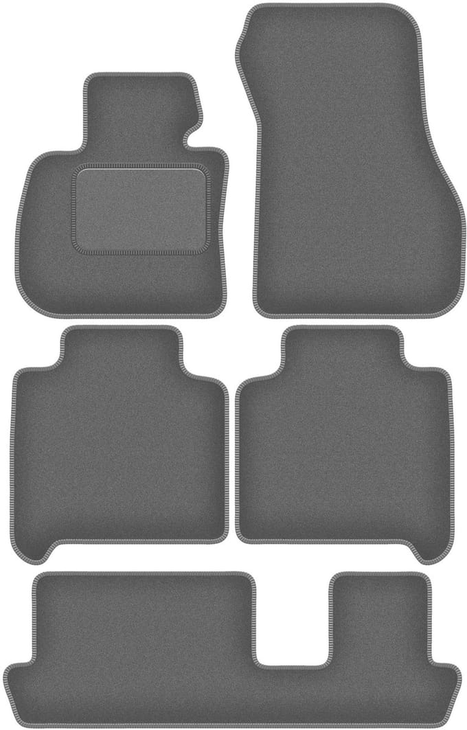 Grafiet automatten voor: BMW 2 F46 7-zits (2015-2022)