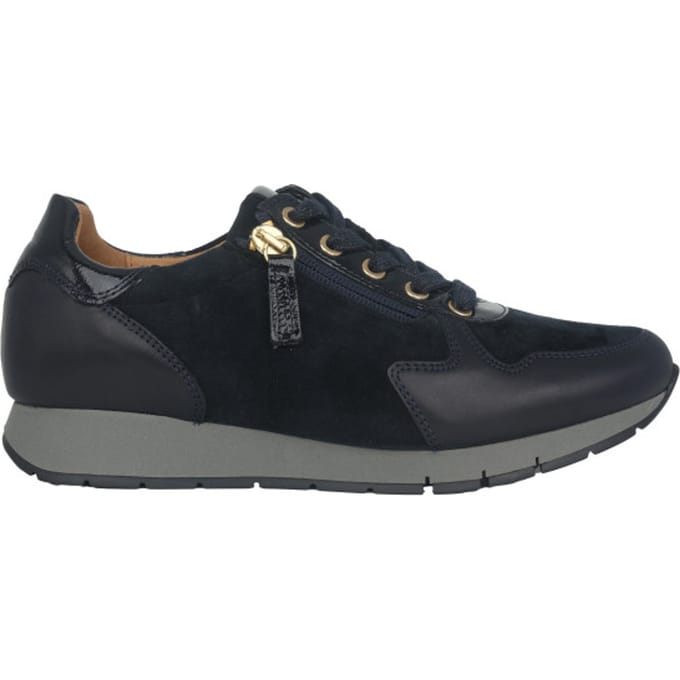 Gabor 52.488.36 - dames sneaker - Blauw - maat 35.5 (EU) 3 (UK)