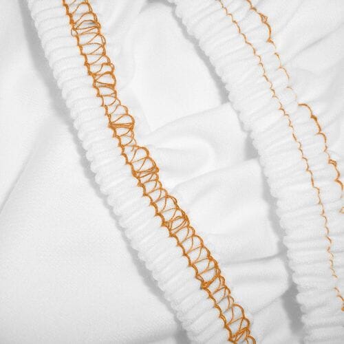 GGM Gastro (15 stuks) Jersey Hoeslaken - 100x200cm - Wit wit