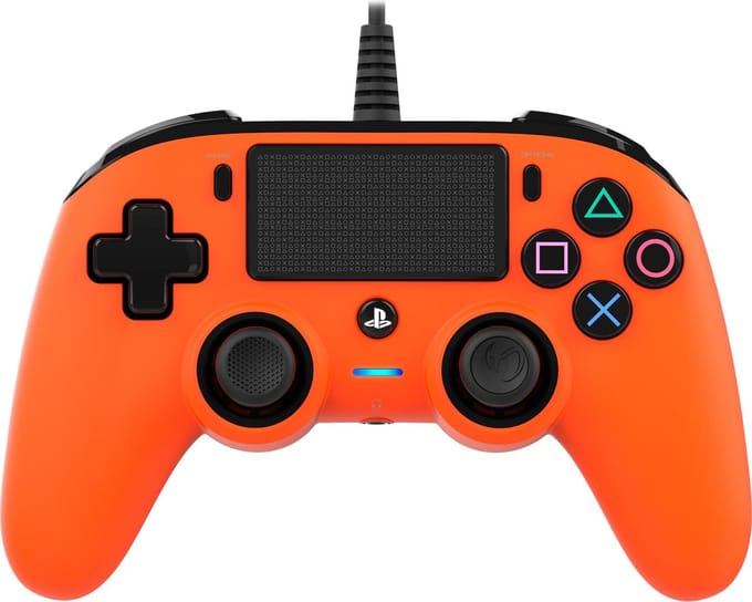 Nacon Compact Official Licensed Bedrade Controller - PS4 - Oranje