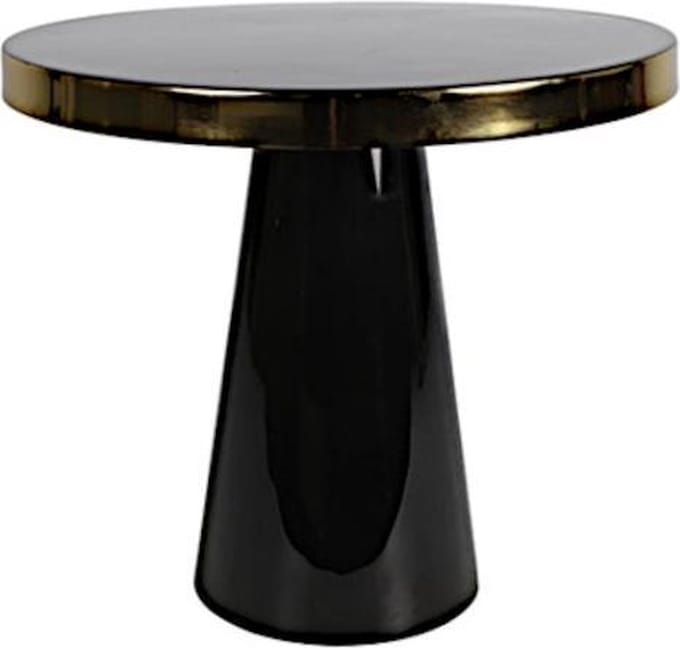 Countryfield Bijzettafel Ramah 45 cm zwart