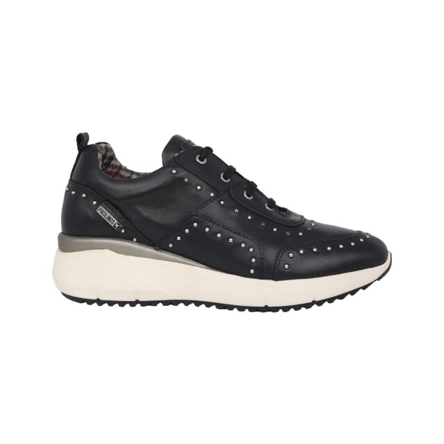 Pikolinos Sella - dames sneaker - Zwart - maat 40 (EU) 6.5 (UK)