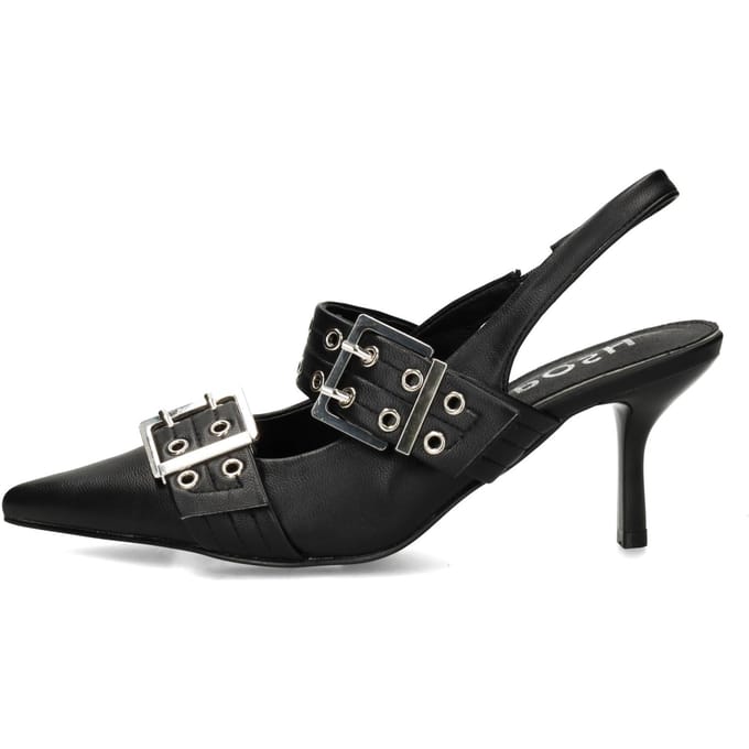 POSH by Poelman EVE Dames Slingbacks - Zwart