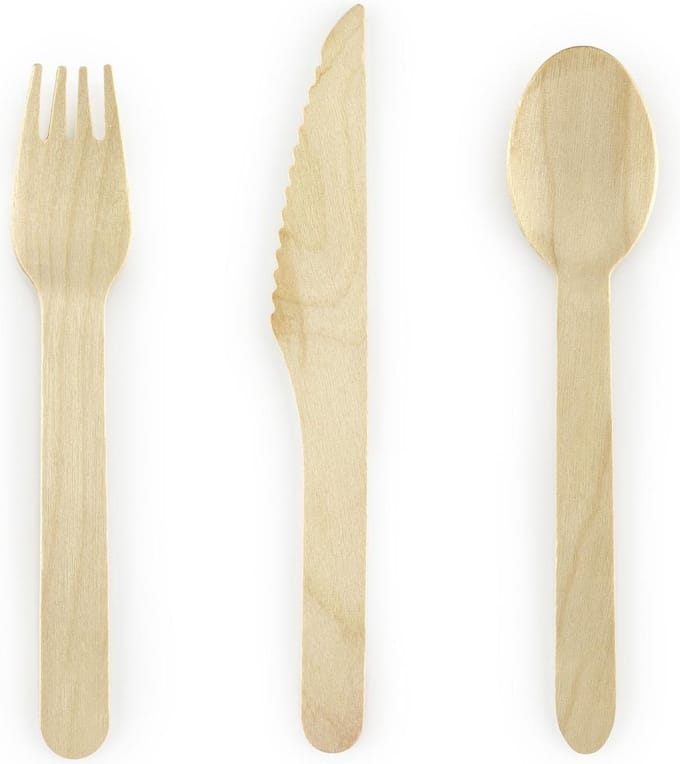 PartyDeco - Bestek set Kraft (6 sets)