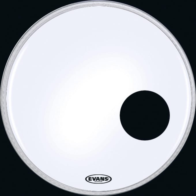 Evans EQ3 Smooth wit 20", BD20RSW, bas Drum Reso - Bass drumvel
