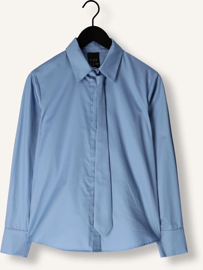 Access D44-7003-420 Blouses Dames - Lichtblauw - Maat 36