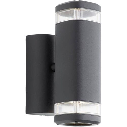 Wandlamp Brilliant Jandy Up & Down Buitenkant 18 W Zwart GU10